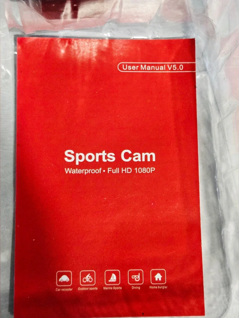 1080P HD Sports Action Camera Waterproof 30M 2